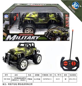 1：18四通迷彩越野车
吉普牧马人（前进灯） - OBL954929