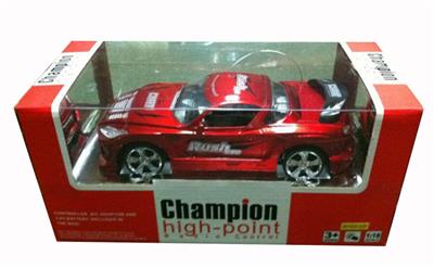 1：18四通遥控车带灯(包充电) - OBL955010