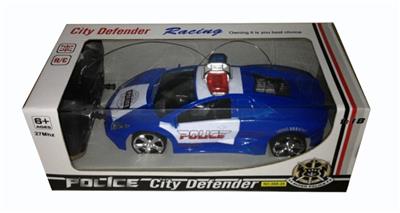 1：18四通遥控车警车 - OBL955062