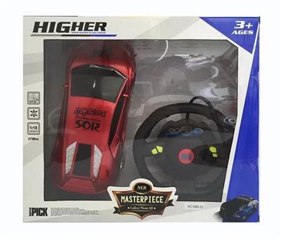 1：18方向盘四通动感遥控车 - OBL955064