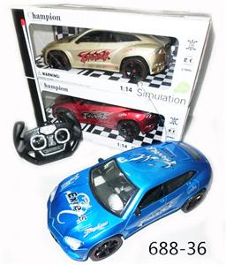 1：14四通遥控车带灯 - OBL955069