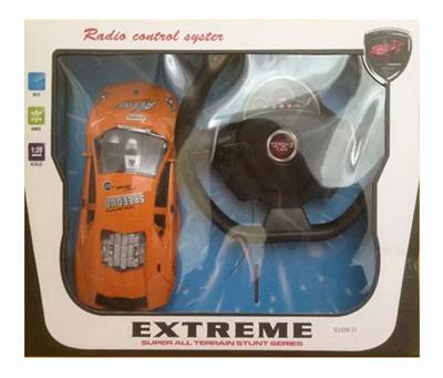 1：20方向盘四通动感遥控车 - OBL955076