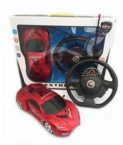 1：16方向盘四通动感遥控车 - OBL955097