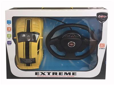 1：16方向盘四通动感遥控车 - OBL955099