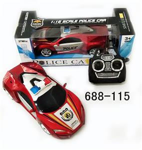 1：16四通遥控车警车 - OBL955110