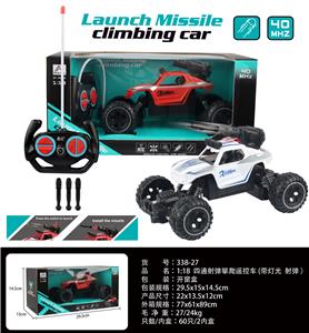 1：18四通弹射攀爬遥控车（不包电） - OBL955230