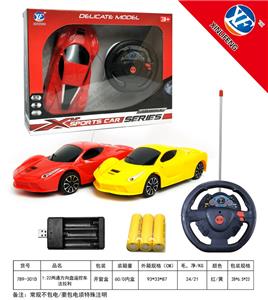 1:22两通方向盘遥控车法拉利 - OBL955362