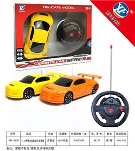 1:22两通方向盘遥控车奥迪 - OBL955365