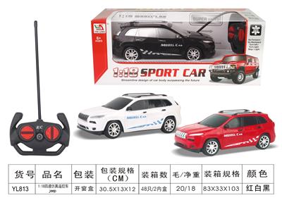 1:18吉普SUV遥控警车（不
包电）(GCC) - OBL955597