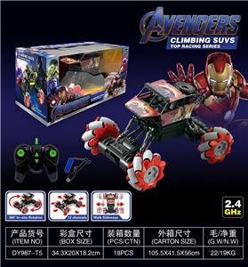 7通摇控特技钢铁侠越野攀爬车(2.4G) - OBL955707