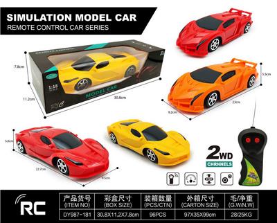 二通实色仿真跑车 - OBL955712