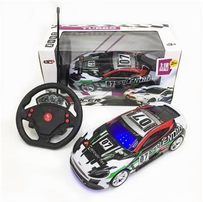 1:18四通3D灯光软壳方向盘马丁赛车 - OBL955811