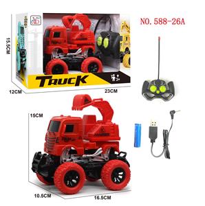 四通遥控 越野工程车挖土 1:22 - OBL955905