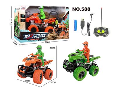 四通遥控 越野沙滩摩托 1:22 - OBL955906