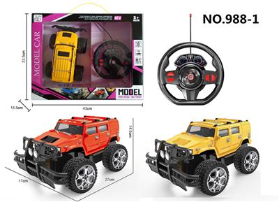 四通遥控 悍马越野车 1:14黑窗 - OBL955923