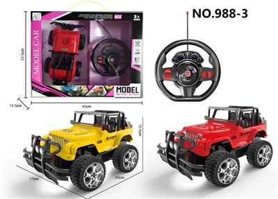 四通遥控 牧马人越野车 1:14黑窗 - OBL955925