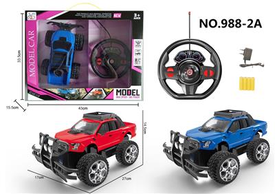 四通遥控 福特越野车 1:14黑窗 - OBL955927