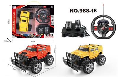 四通遥控 悍马越野车 1:14黑窗 - OBL955929