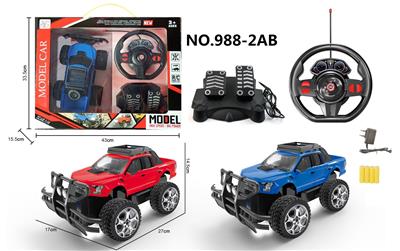 四通遥控 福特越野车 1:14黑窗 - OBL955933