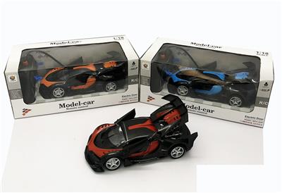 1:18 5通仿真一键开门新款布加迪遥控车带灯光 - OBL956265