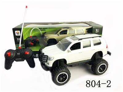 1:12 4通仿真丰田明窗兰德酷路泽遥控车带灯光 - OBL956279
