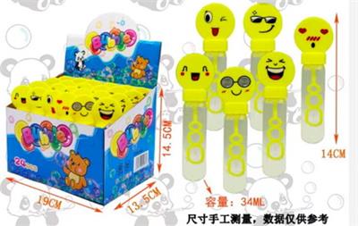 34ML 14CM笑脸迷你泡泡棒 - OBL956639