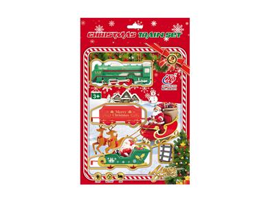 电动灯光仿古轨道火车 - OBL957091