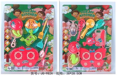 过家家餐具套件2款混装 - OBL960388