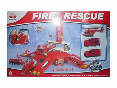 Sets / fire rescue set of / ambulance - OBL962442