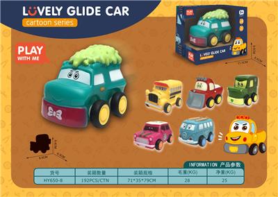 搪胶公仔卡通车 - OBL963334