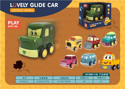 搪胶公仔卡通车 - OBL963335