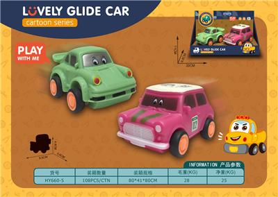 搪胶公仔卡通车 - OBL963340