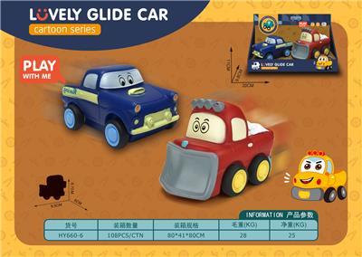 搪胶公仔卡通车 - OBL963341