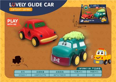 搪胶公仔卡通车 - OBL963342