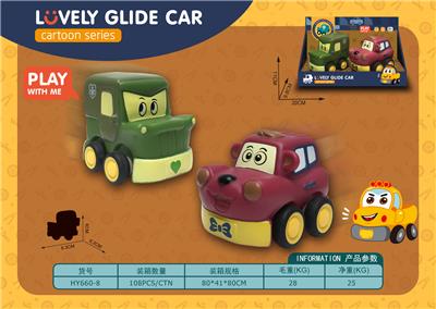 搪胶公仔卡通车 - OBL963343