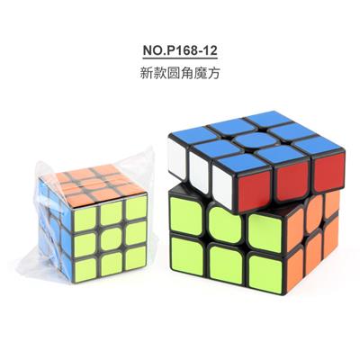 新款圆角魔方黑色(贴纸) - OBL963729
