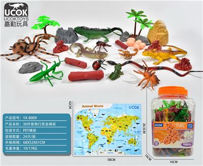 30件套爬行昆虫桶装 - OBL964015