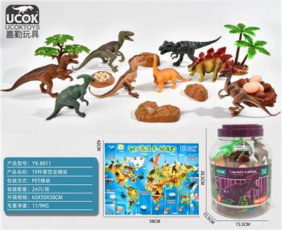 19件套恐龙桶装 - OBL964017