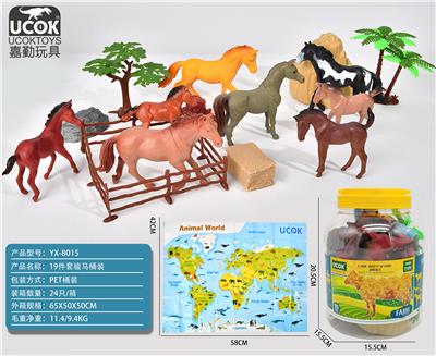 19件套骏马桶装 - OBL964021