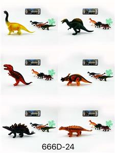 恐龙六款混装 - OBL965256