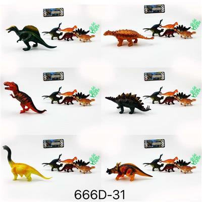 恐龙六款混装 - OBL965263