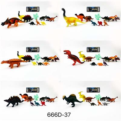 恐龙六款混装 - OBL965269