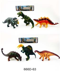搪塑恐龙二款混装 - OBL965274