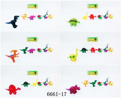 恐龙六款混装 - OBL965593