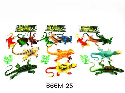 蜥蜴3款混装 - OBL965688