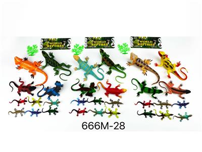 蜥蜴3款混装 - OBL965691