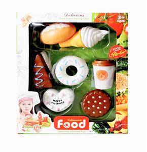 甜甜圈糕点食物套装 - OBL966074