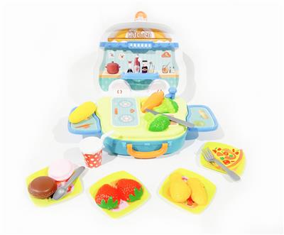 餐具食物过家家套装 - OBL966081