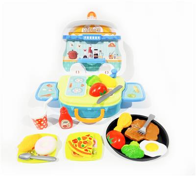 餐具食物过家家套装 - OBL966082