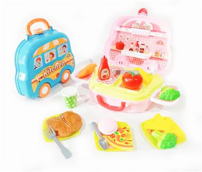 餐具食物过家家套装 - OBL966084